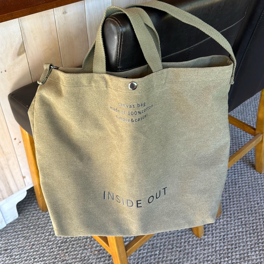 Olive green bag